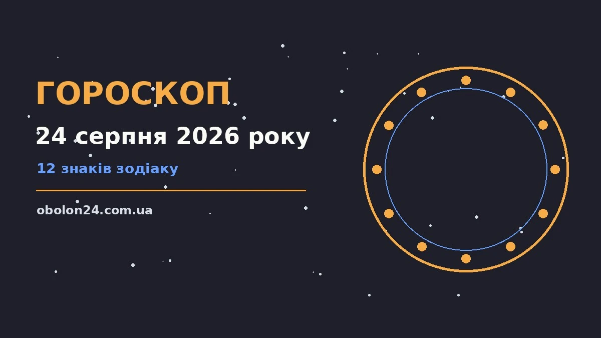 Зоряне небо над міською вечірньою панорамою як символ щоденного гороскопу