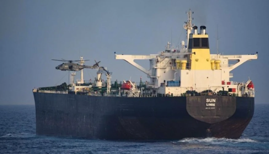 Затримка танкера MV SUN у Середземному морі